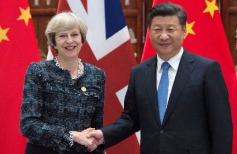 Theresa May Conservative China